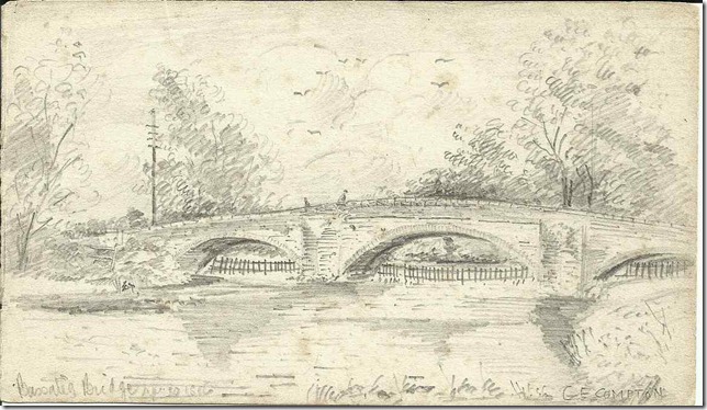 Bassaleg Bridge Newport Mon 1886