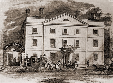 The Old Kings Head Hotel Newport 1837