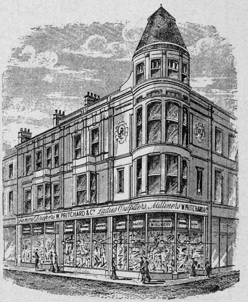 27 High Street Newport, Mon., 1905, W Pritchard & Co. Milliners And Fancy Drapers