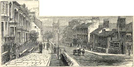 On Stow Hill, Newport, 1877